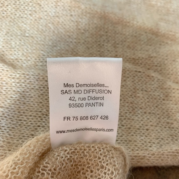 Mes Demoiselles alpaca blend sweater - Picture 6 of 7